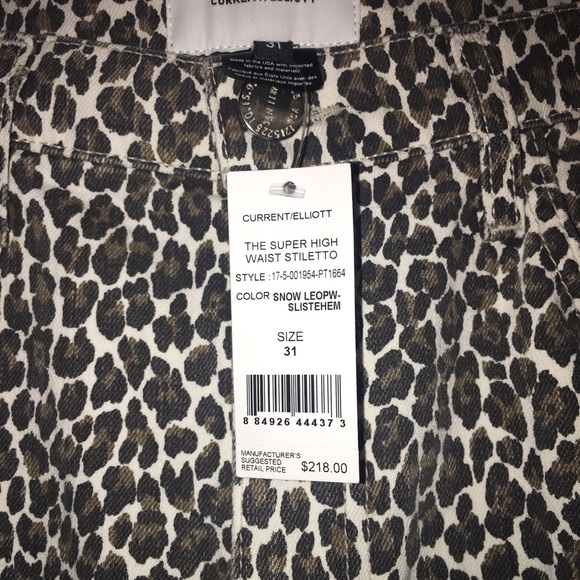 LEOPARD PRINT JEANS🐆 - Picture 6 of 8